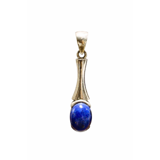 Pendentif Lapis-Lazuli en Argent Massif – Élégance et Sagesse Intérieure