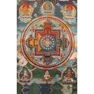 Mandala Tibétain – Harmonie Cosmique et Protection