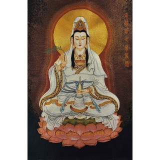 Thangka Guanyin – Compassion et Guérison Sacrée