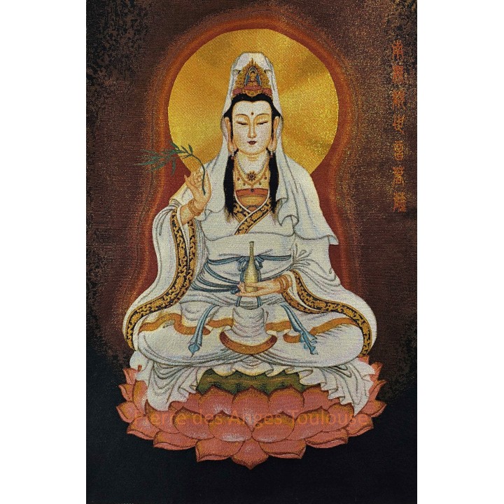 Thangka Guanyin – Compassion et Guérison Sacrée