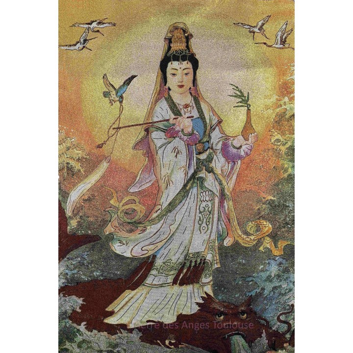 Thangka Guanyin – Compassion et Grâce Céleste