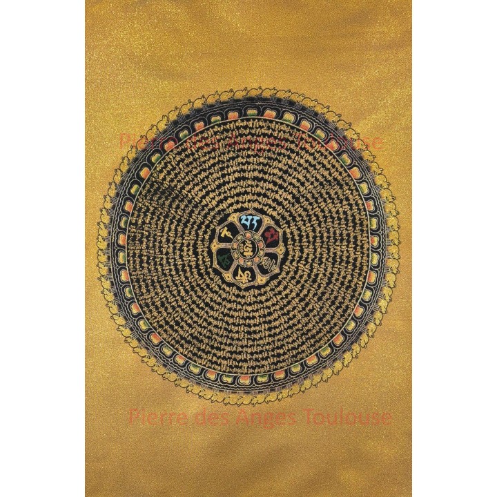 Mandala Mantrique – Vibration Sacrée et Protection